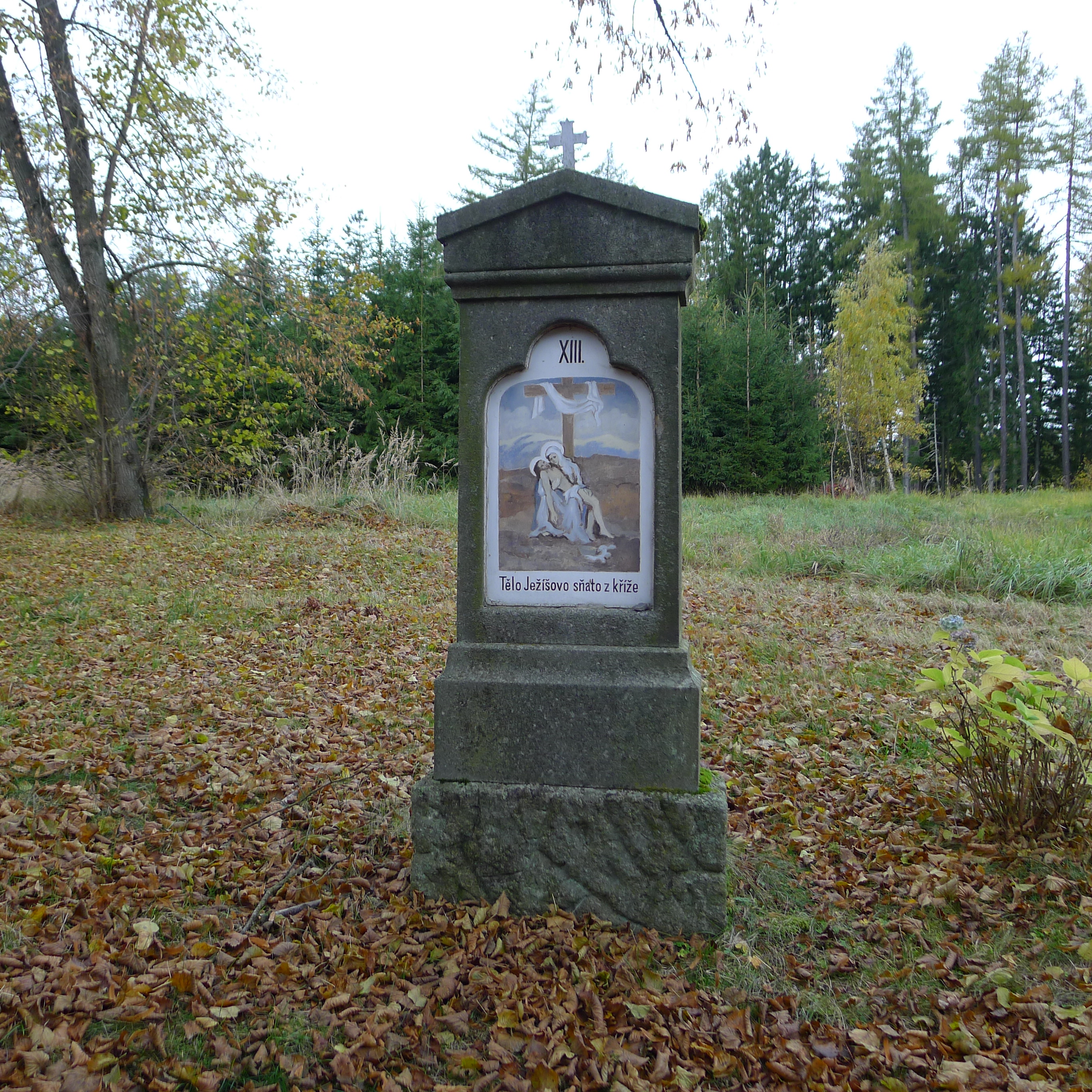 křížová cesta na Kalvárii u Miličína