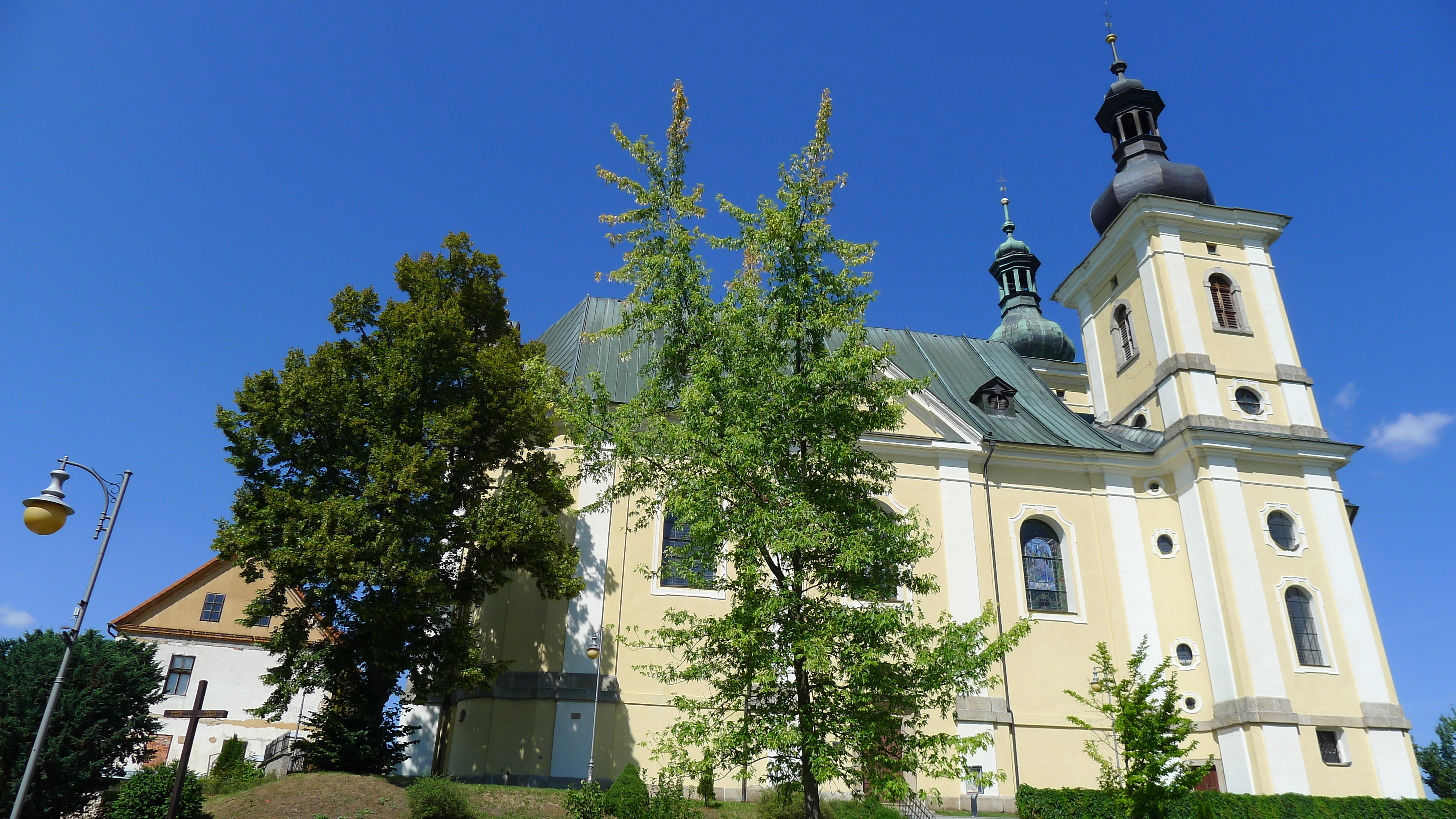 Kynšperk nad Ohří - kostel Nanebevzetí Panny Marie