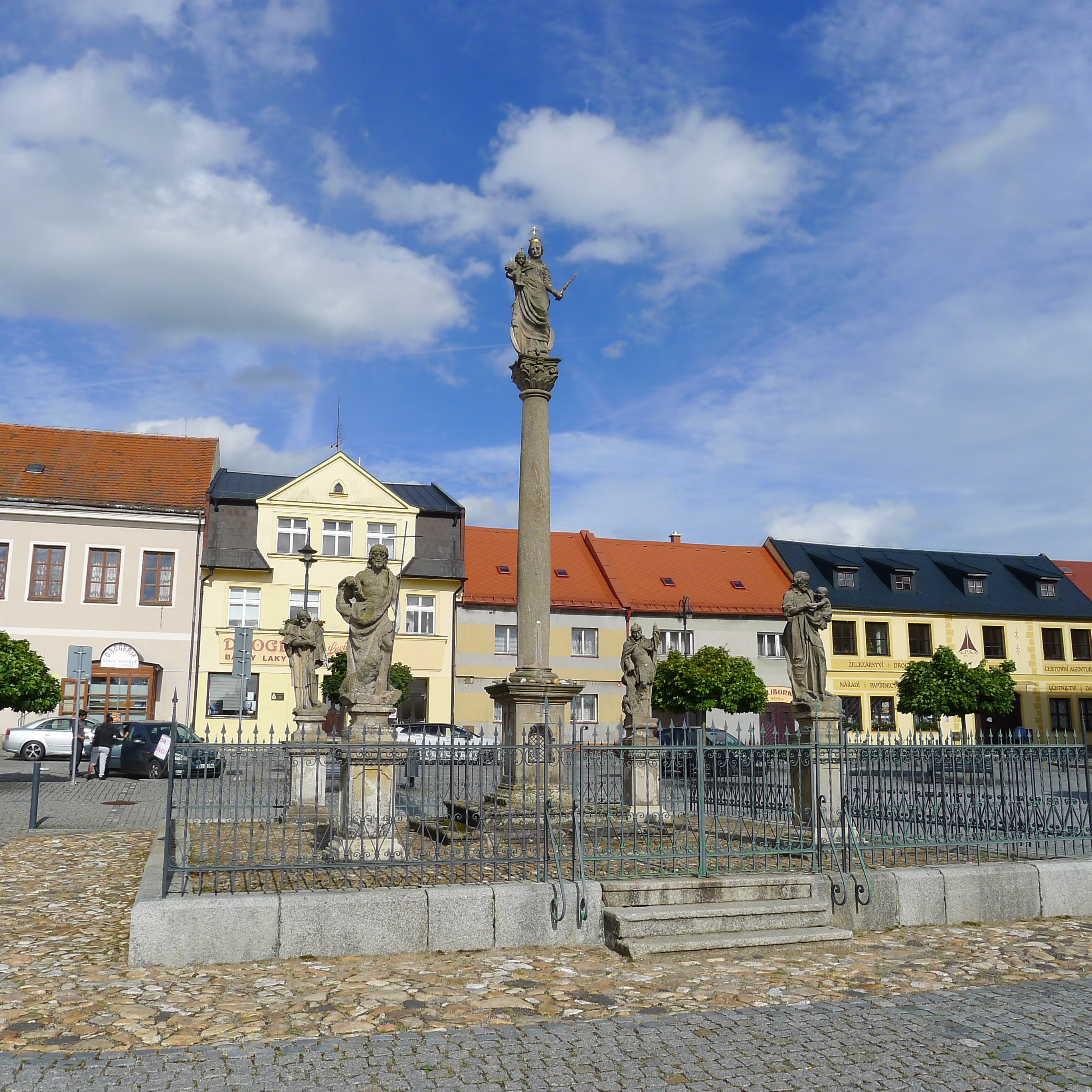 Toužim - morový sloup