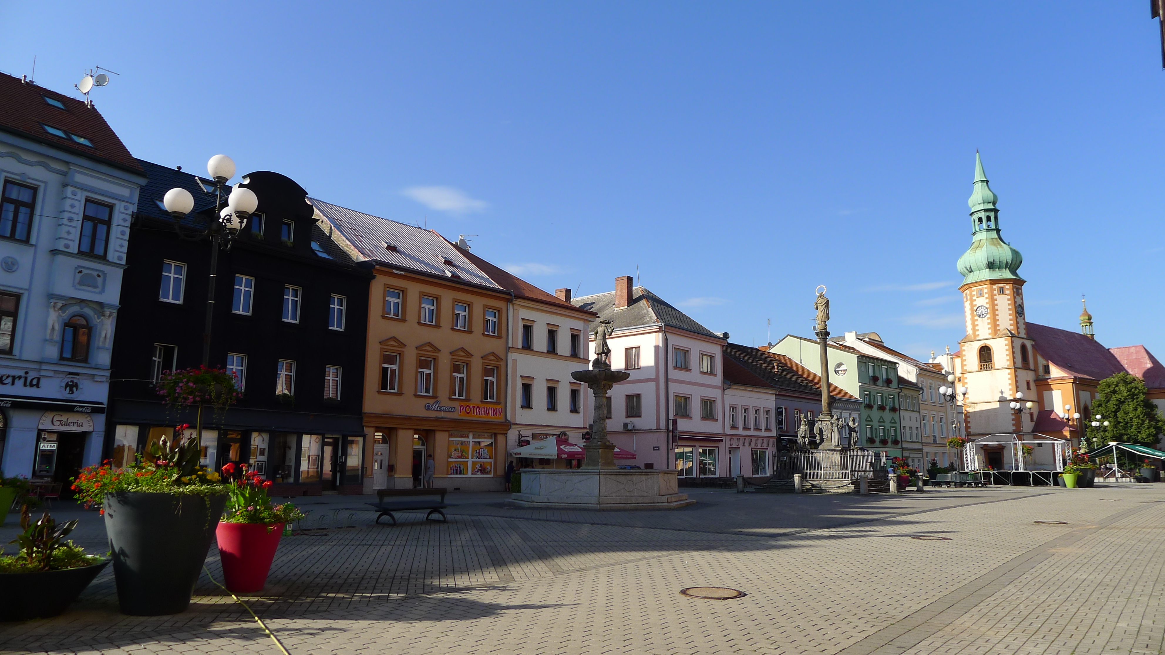 Sokolov - Staré náměstí