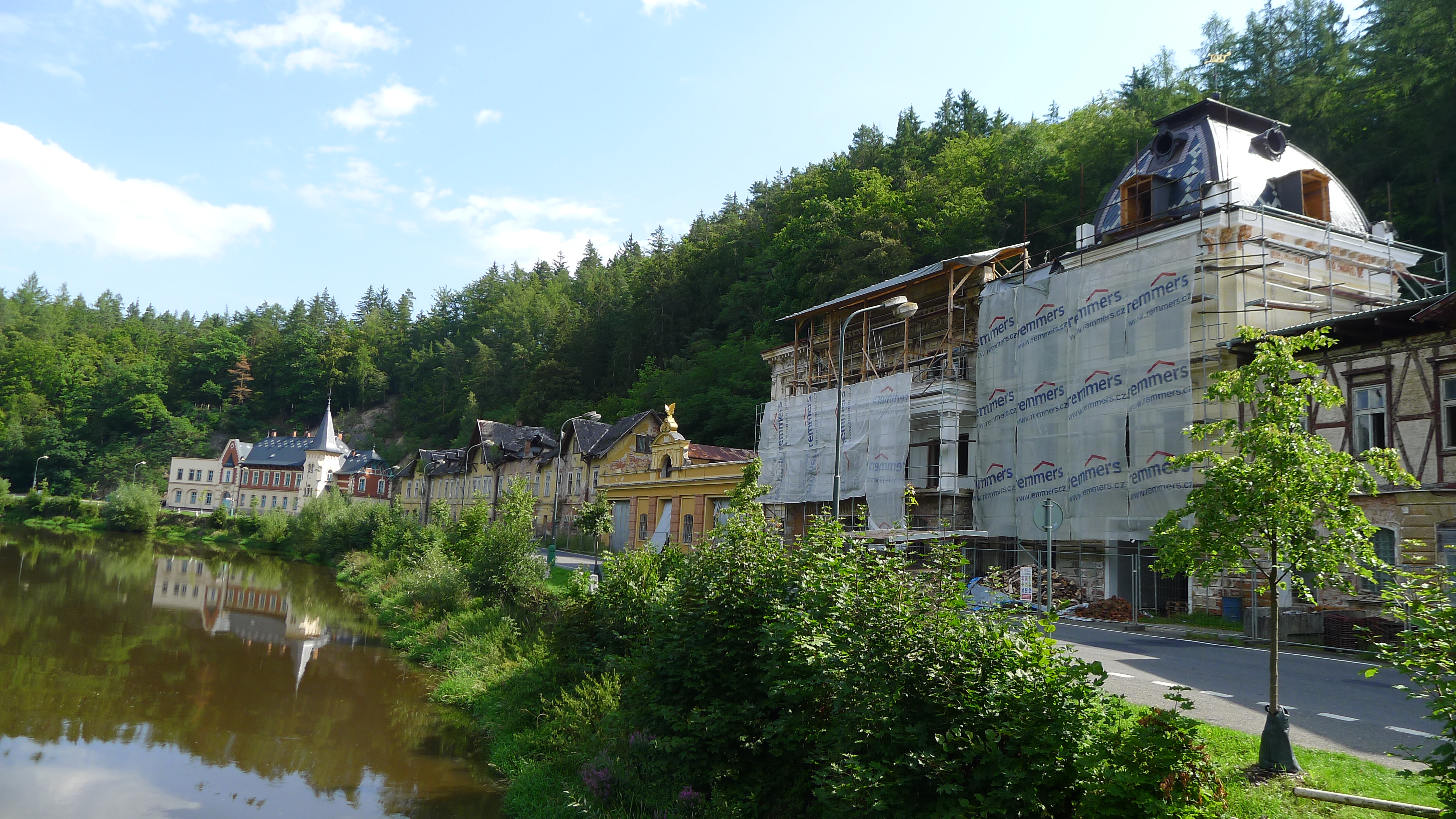 bývalé lázně Kyselka