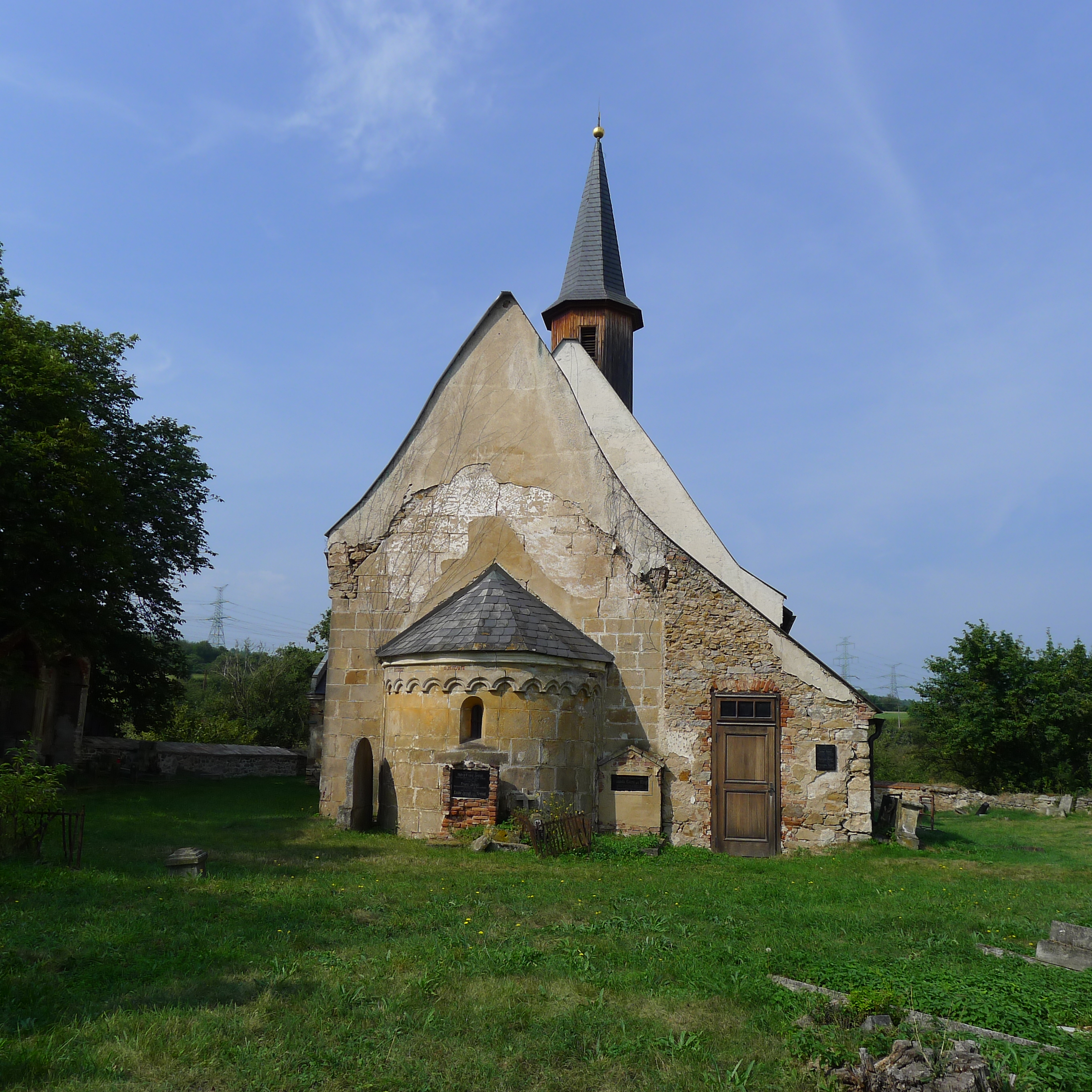 Želina - kostel sv. Vavřince