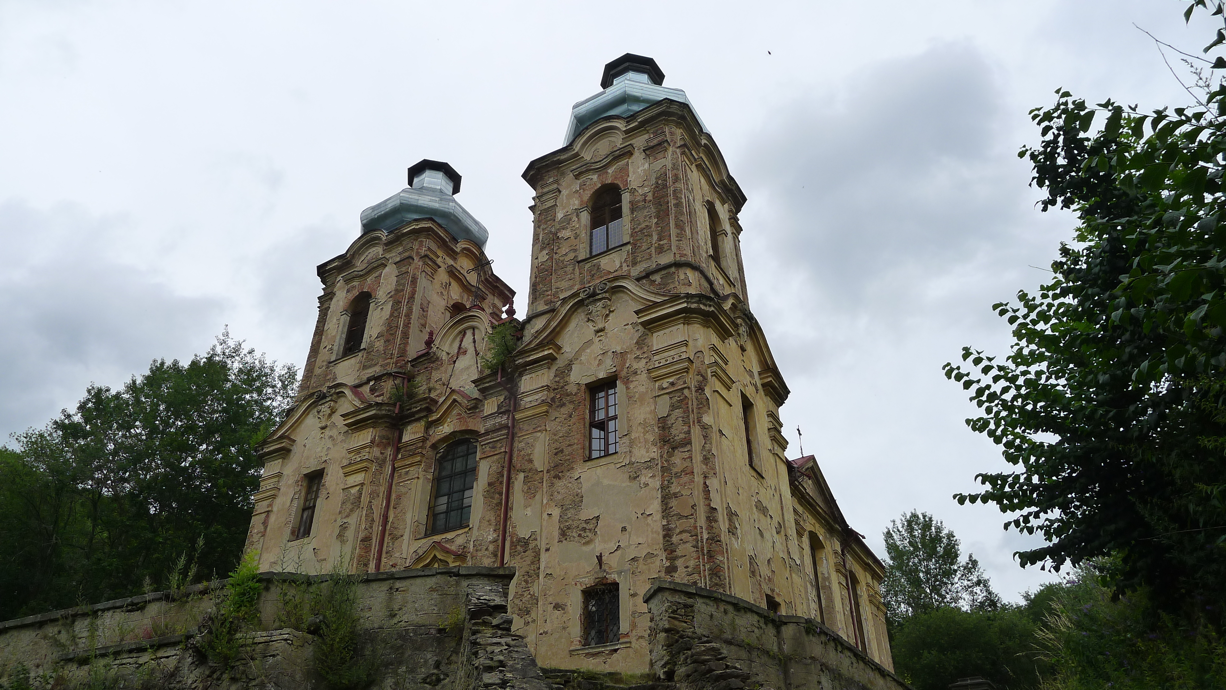 poutní kostel Navštívení Panny Marie ve Skokách