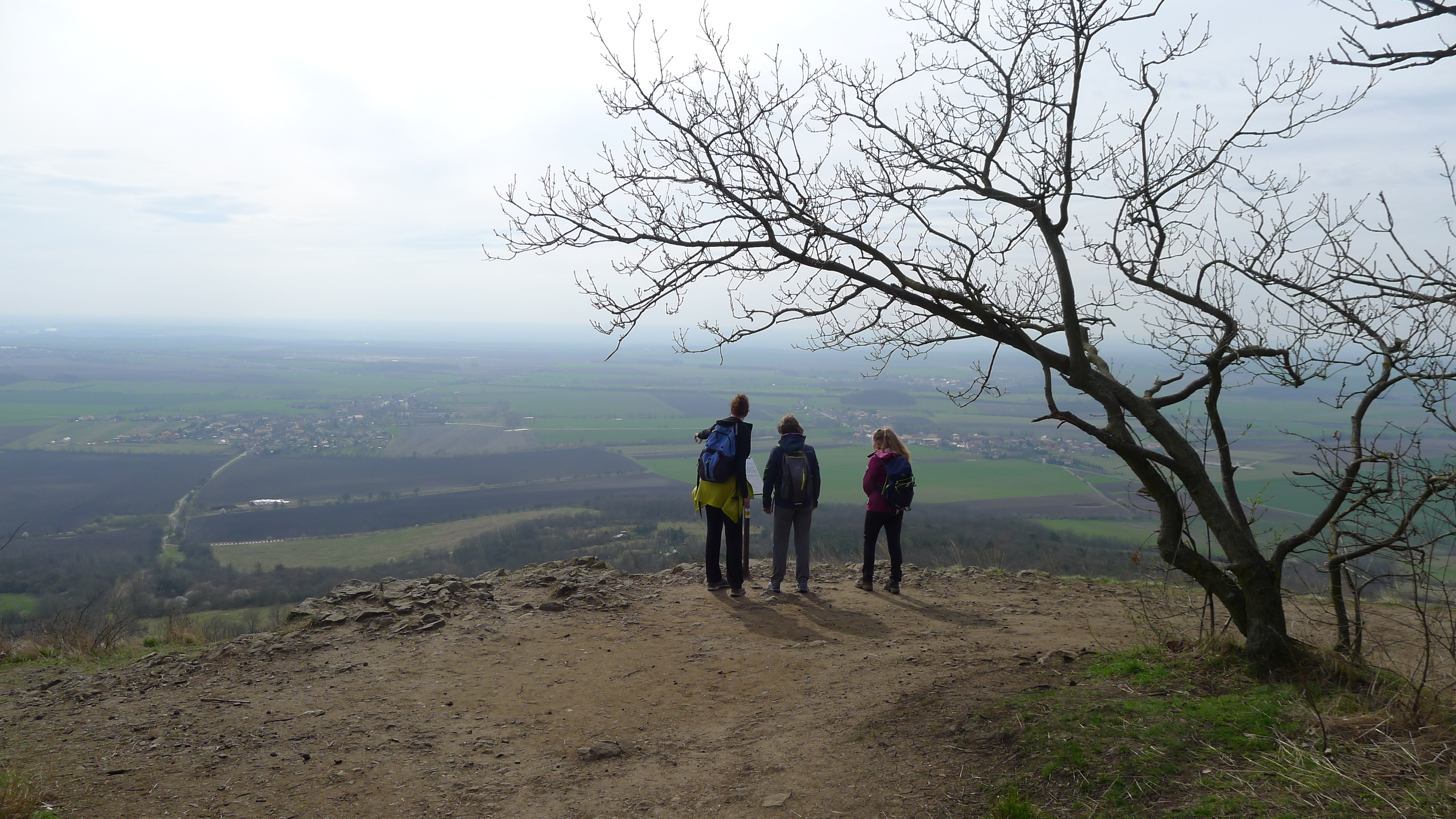 Pražská vyhlídka na Řípu