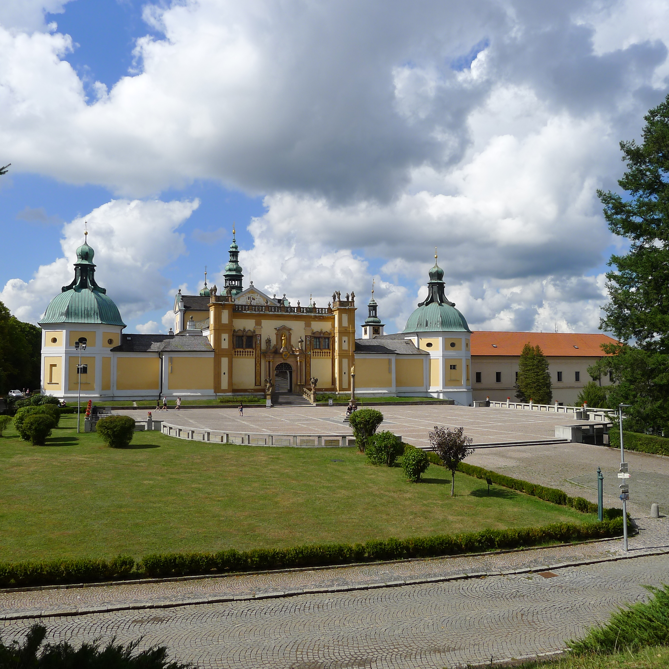 pohled na Svatou Horu od Kalvárie