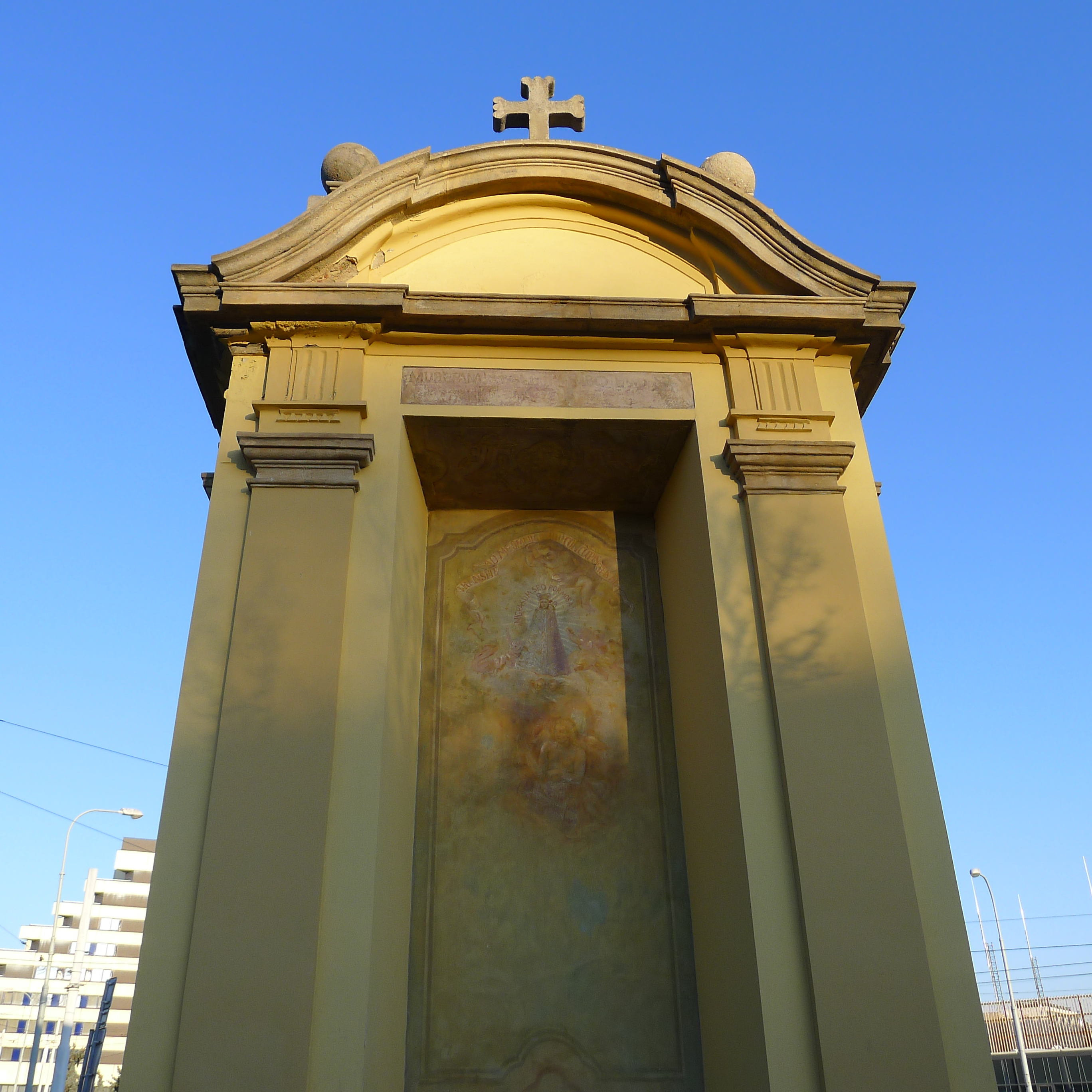 1. kaple hájecké cesty - zrestaurovaná